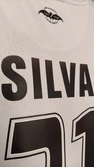 Camiseta Valencia CF Final Copa del Rey 2008 silva