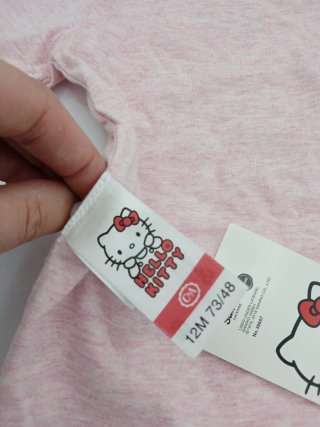 Maglietta Hello Kitty 12 mesi nuova
