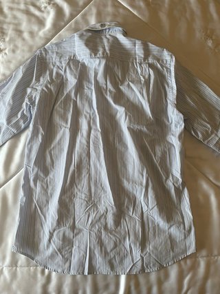 Camisa Emidio Tucci Talla M Rayas Azul