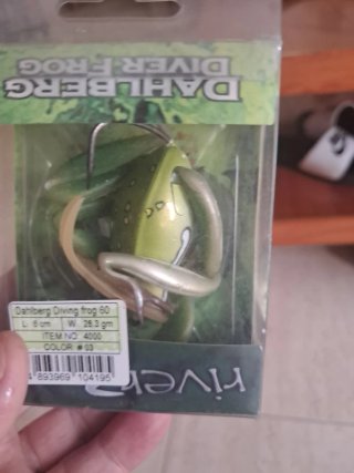 Señuelo de pesca Dahlberg Rana