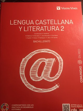 Libros de 2 de bachillerato
