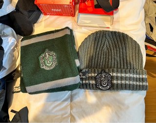 Bufanda y Gorro Slytherin Harry Potter