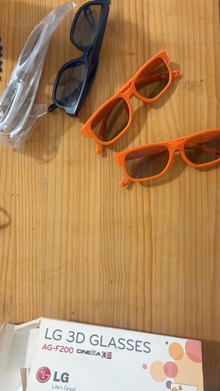 LG Gafas 3D Cinema AG-F200 (Pack 5)