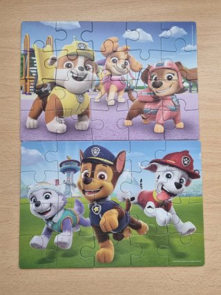 Puzzles Patrulla Canina 2x20 piezas Clementoni