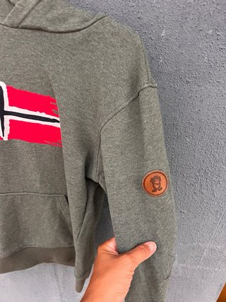Sudadera Trollkids niño con bandera Noruega