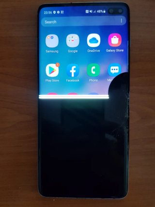 Samsung Galaxy S10+pantalla rota