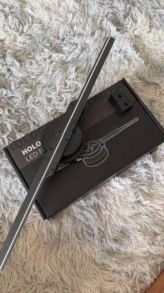 Ventilador Holográfico 3D LED Fan Proyector