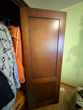 Armario de madera.