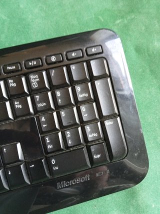 Teclado Inalámbrico Microsoft Negro