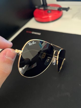 Gafas Ray-Ban Aviator Doradas G-15 Lens