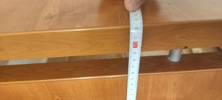 Escritorio / mesa de despacho de madera – 1,80 m