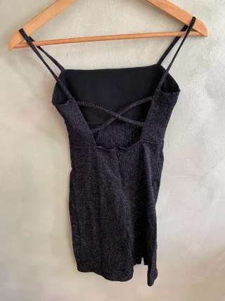 Vestido fiesta corto Bershka Talla S