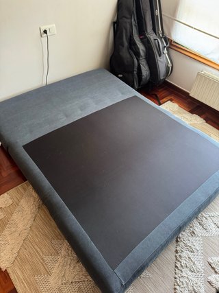 Sofá cama NIO gris Maisons du Monde