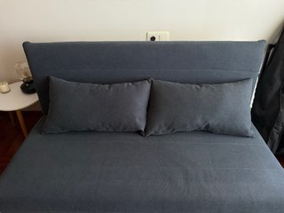 Sofá cama NIO gris Maisons du Monde