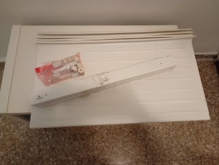 Complementos PAX armario metal blanco