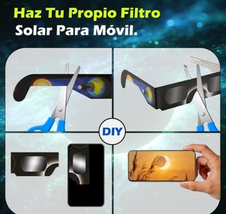 Gafas de eclipse solar homologadas EN ISO 12312-2