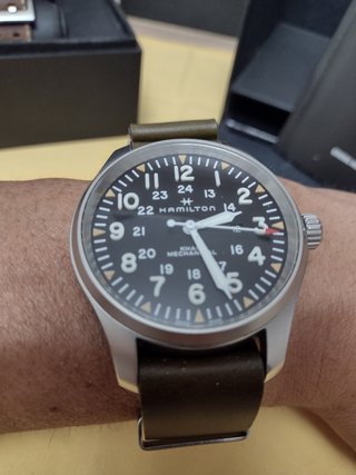 Hamilton Khaki field mechanical 50mm