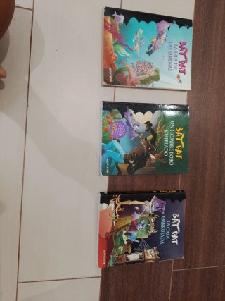 Pack tres libros de Bat Pat