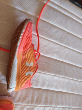 Zapatillas Under Armour Talla 39 Naranja/Rosa