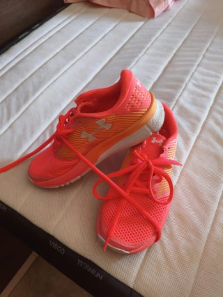 Zapatillas Under Armour Talla 39 Naranja/Rosa