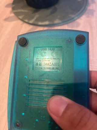 Hub USB 1.1 4 Puertos Teal