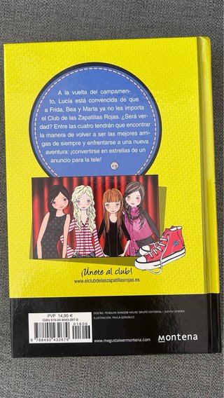 Libros el club de las zapatillas rojas