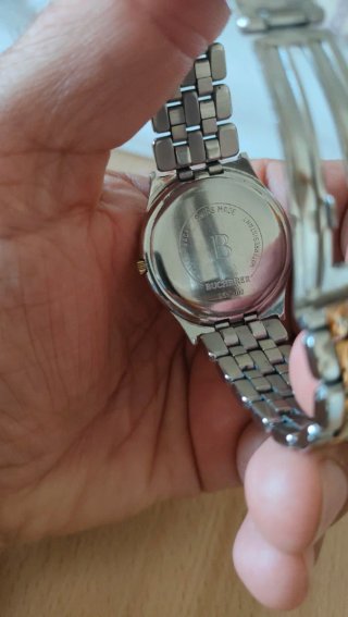 Orologio Bucherer placcato oro