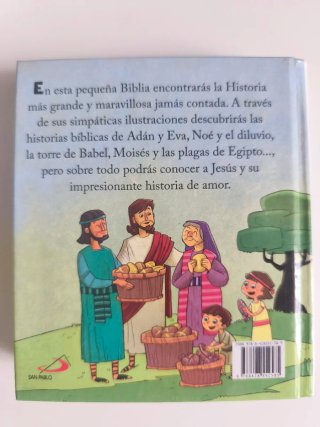Mini libro "Mi Biblia" – La historia más grande en