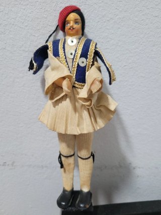 Lote Muñecas Antiguas Vestidos Tradicionales