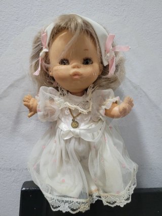 Lote Muñecas Antiguas Vestidos Tradicionales