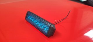 2 Luces LED Azul ISAE + Caja Controladora