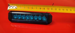 2 Luces LED Azul ISAE + Caja Controladora