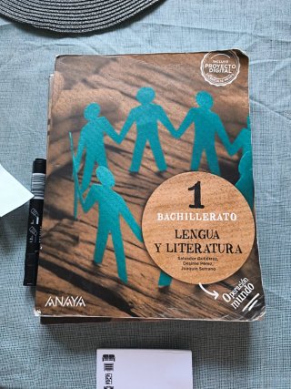 Lengua y Literatura, 1 Bachillerato.Anaya