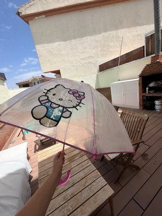 Lote 3 Paraguas Infantiles Hello Kitty
