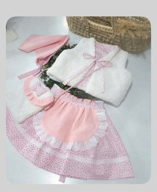 Traje pastorcilla talla 3 años