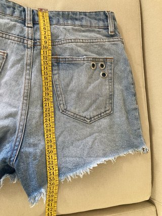 Shorts vaqueros rotos Zara Talla 34 Basic Denim
