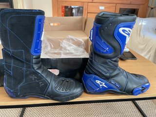 Botas Alpinestars MX-4 Talla 43 Azul