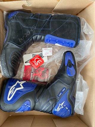 Botas Alpinestars MX-4 Talla 43 Azul