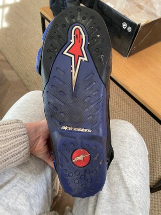 Botas Alpinestars MX-4 Talla 43 Azul