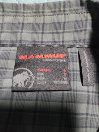 Camisa MAMMUT Lenni Manga Larga Hombre S. NUEVA