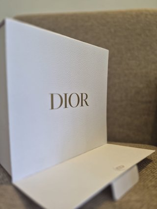 Caja Dior Blanca Original Perfume