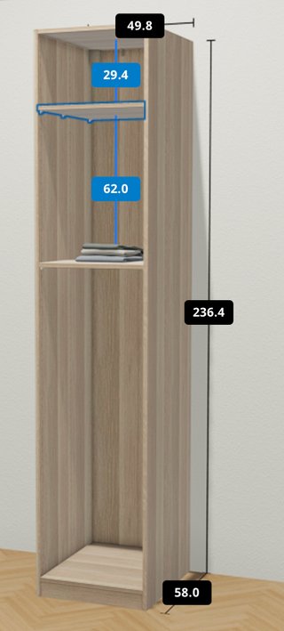 Módulo armario PAX IKEA