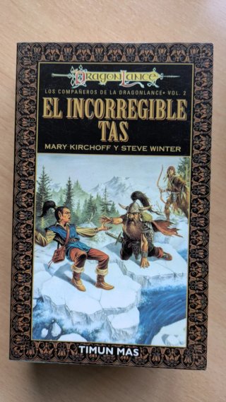 Lote tres novelas de Dragonlance