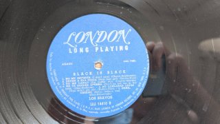 Los Bravos Black Vinilo LP portada dif Uruguay