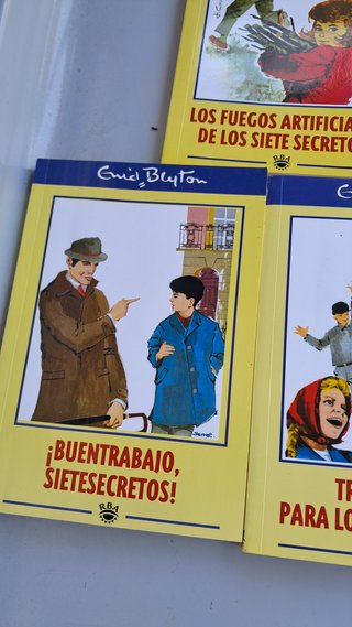 Lote 5 Libros Enid Blyton Siete Secretos