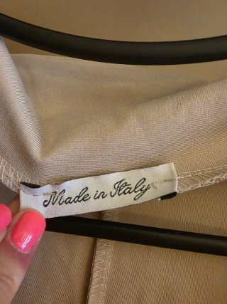 Americana elástica beige Talla L
