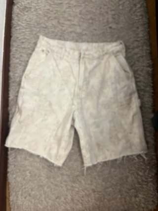 Pantalón Carpenter Beige Desgastado