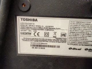 TVs Toshiba y LG 42 con píxeles rotos