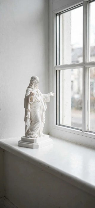 Statua Gesù 3D PLA 25 cm