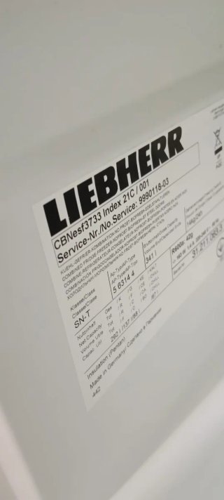 NEVERA COMBI LIEBHERR NO FROST ENERGÍA A+
